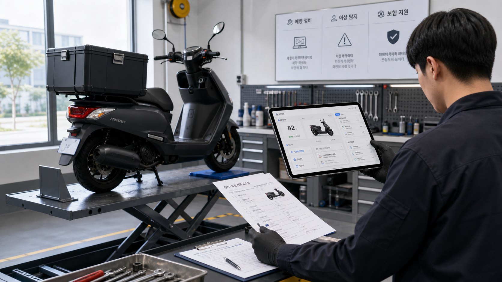 Insurance, UBI, claims, diagnostics, and predictive maintenance powered by motorcycle telemetry
